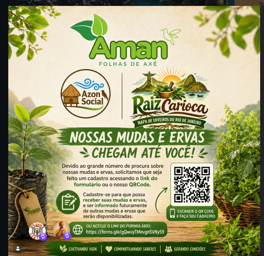 Projeto Aman — Folhas de Axé