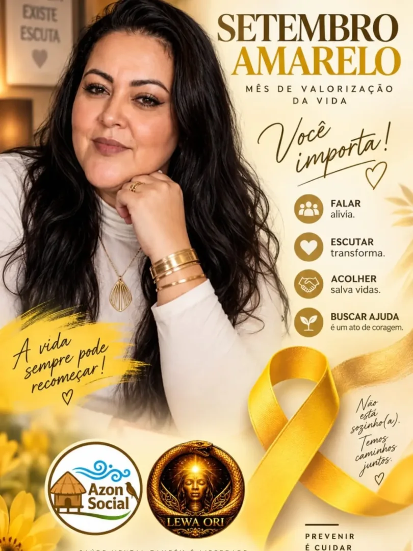 Publicação de Instituto Azon Social: Setembro Amarelo: existe escuta